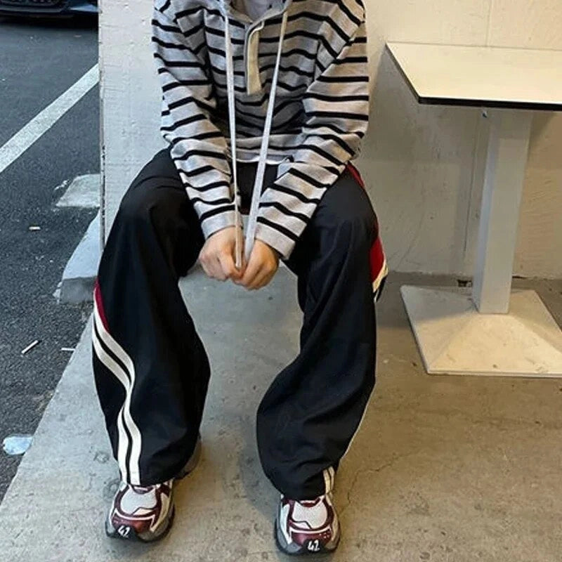 Sreetwear Retro Parachute Pants