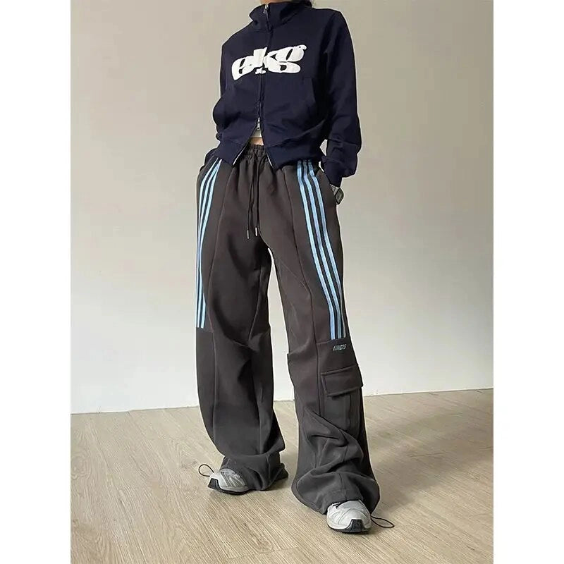 Retro Pockets Baggy Joggers