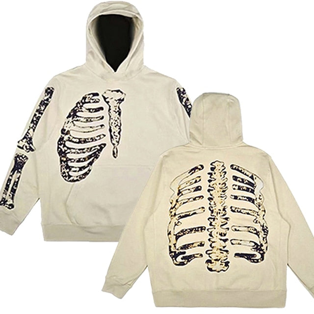 Unique Print Oversized Hoodie - Tisso Clothing