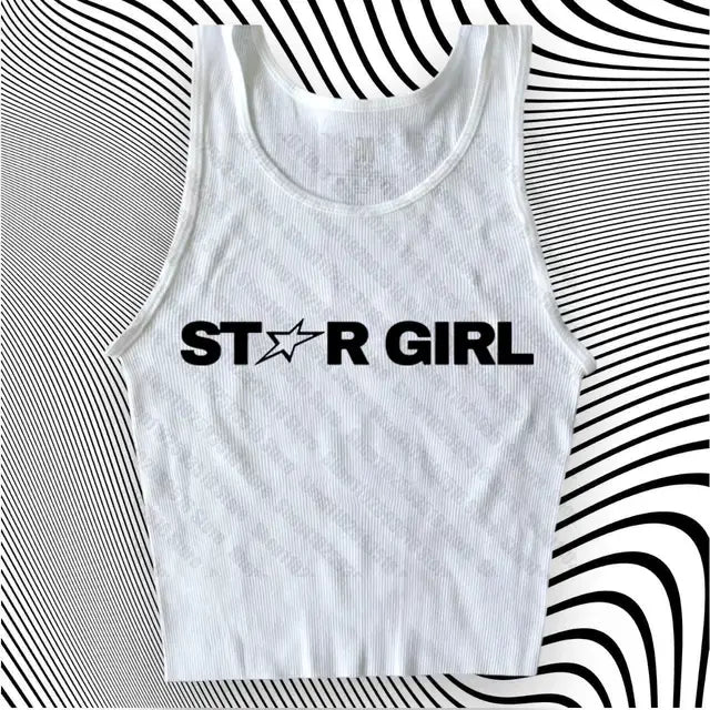 Aesthetic Star Girl Cropped Top