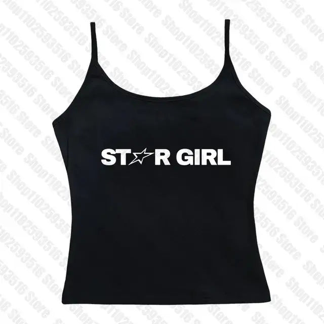 Aesthetic Star Girl Cropped Top