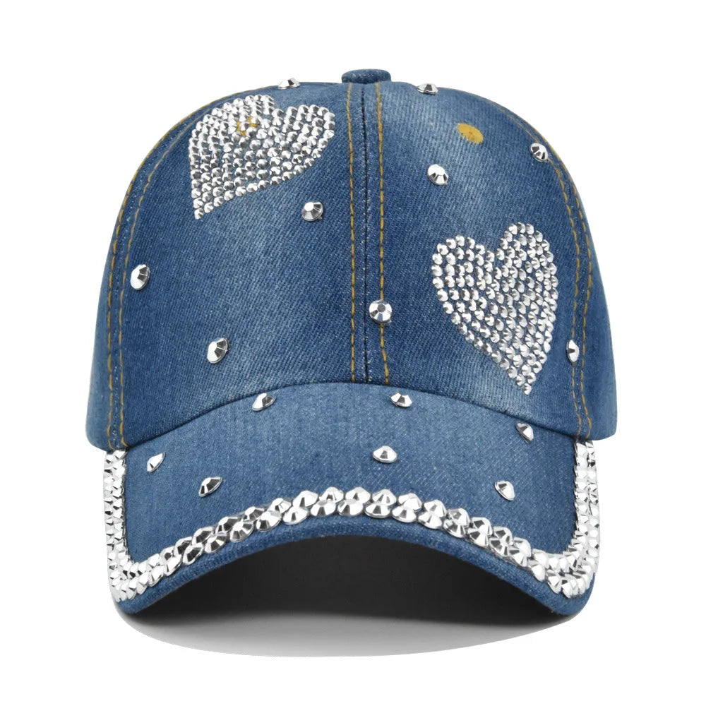 Kawaii Rhinestones Baseball Cap