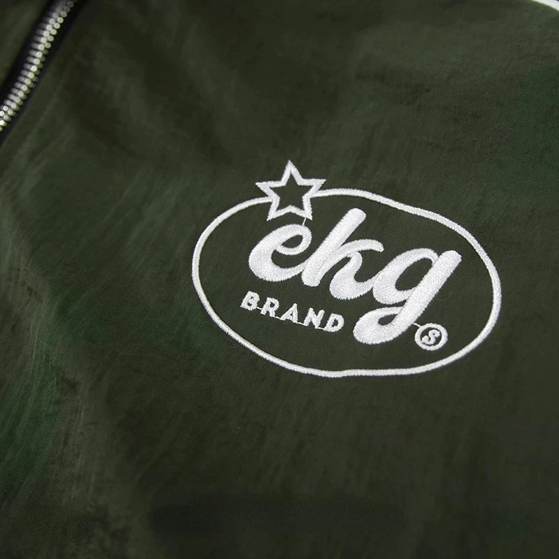 Retro Zip-Up Windbreaker