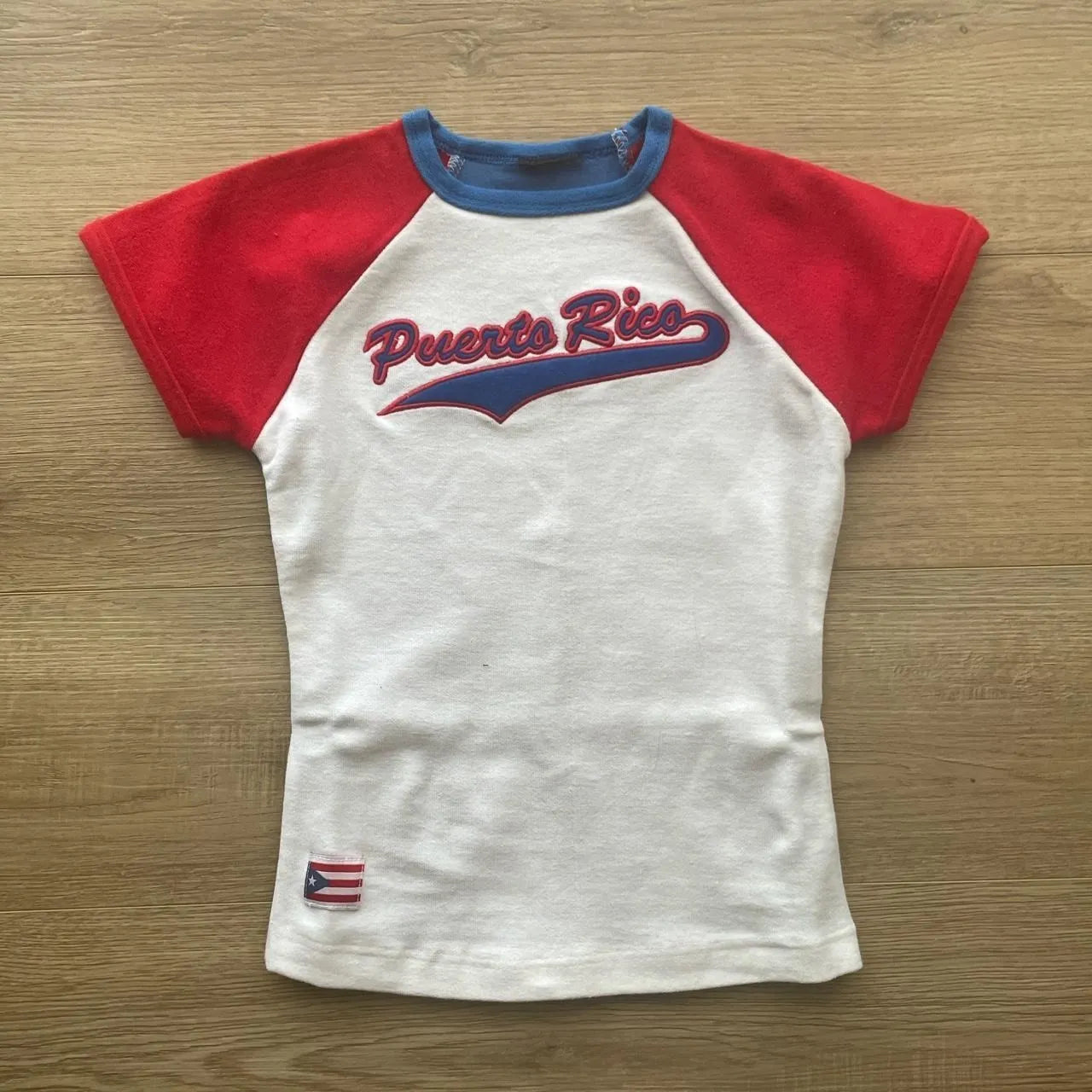 Country Colour Block Cropped Top