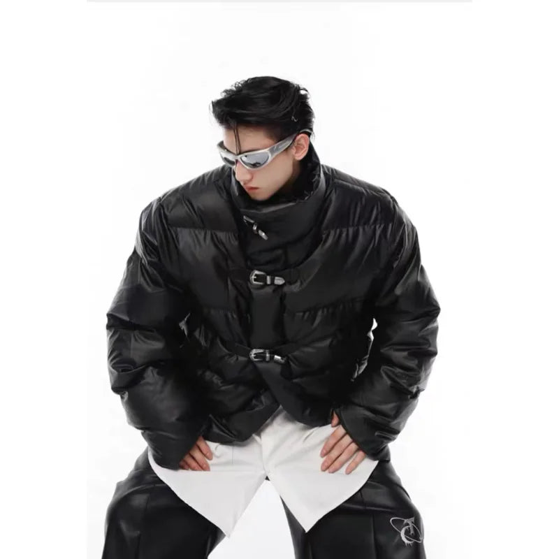 Grunge Puffer Jacket