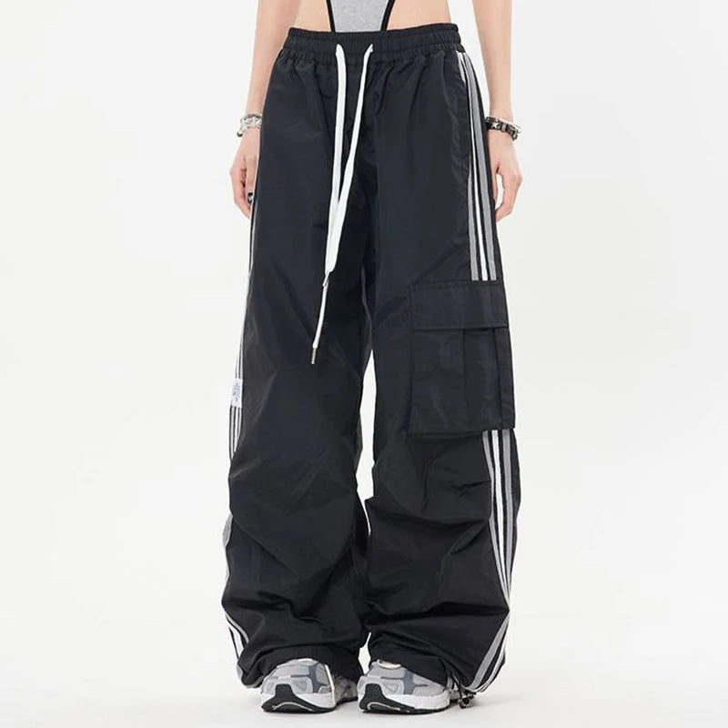 Retro Cargo Parachute Pants