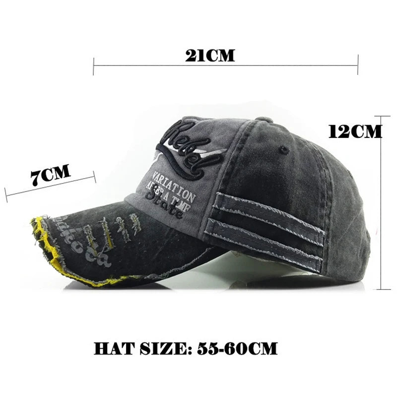 Denim Patchwork Workwear Cap