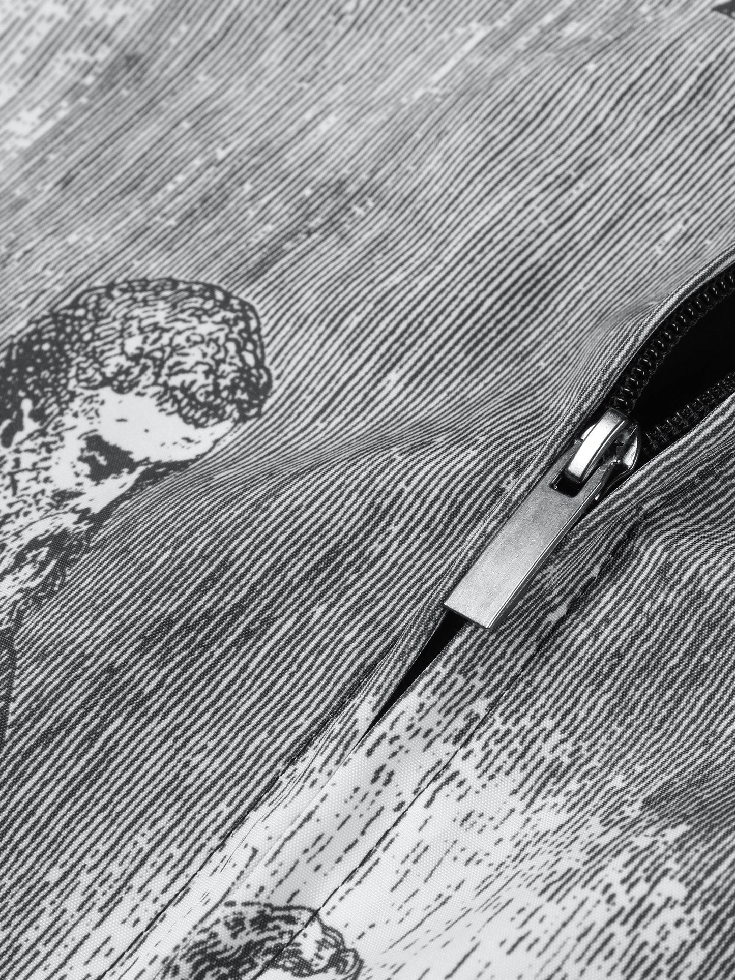 Retro Painting Print Jacket