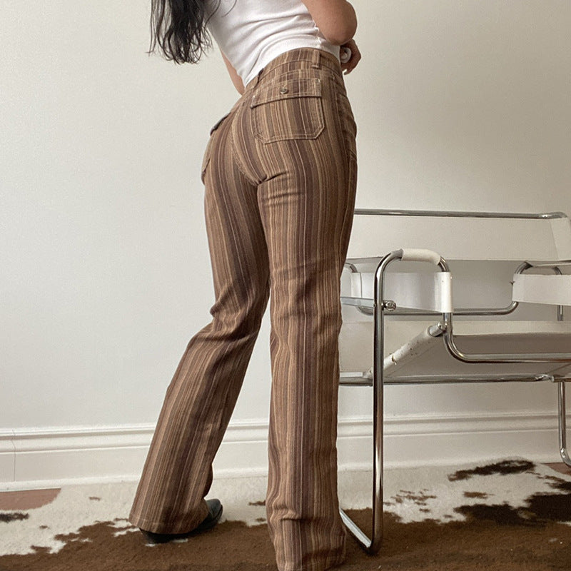 Gradient Retro Washed Jeans