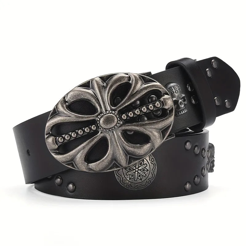 Bohemian Pendant PU Leather Belt