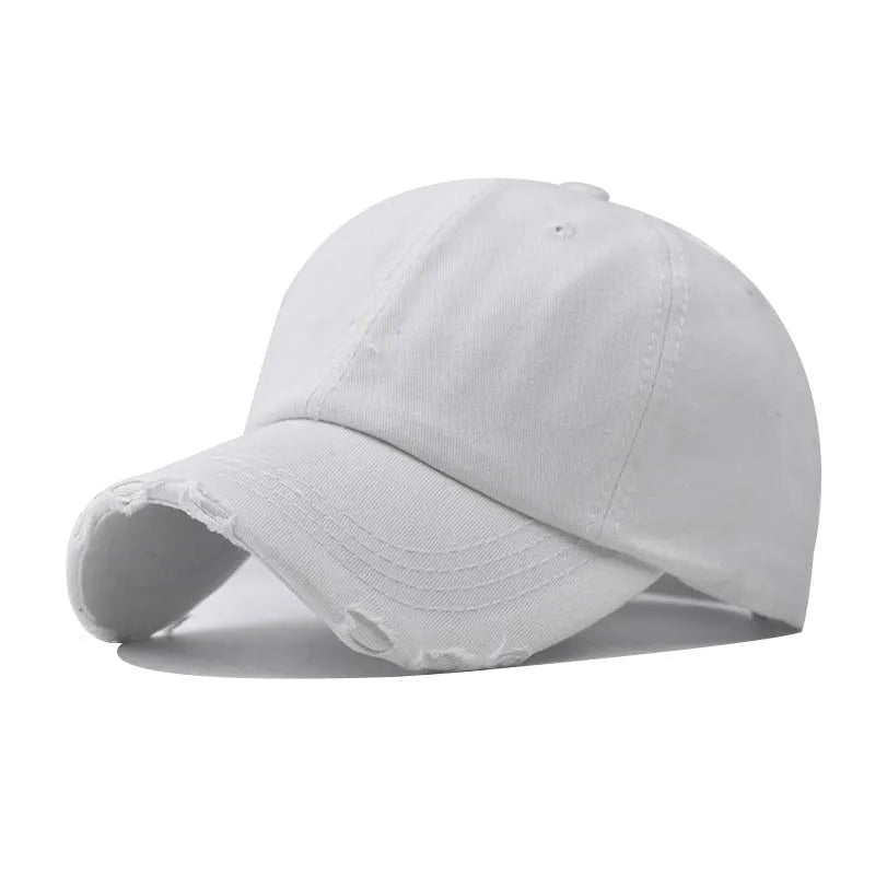 Cotton Disstresed Cap