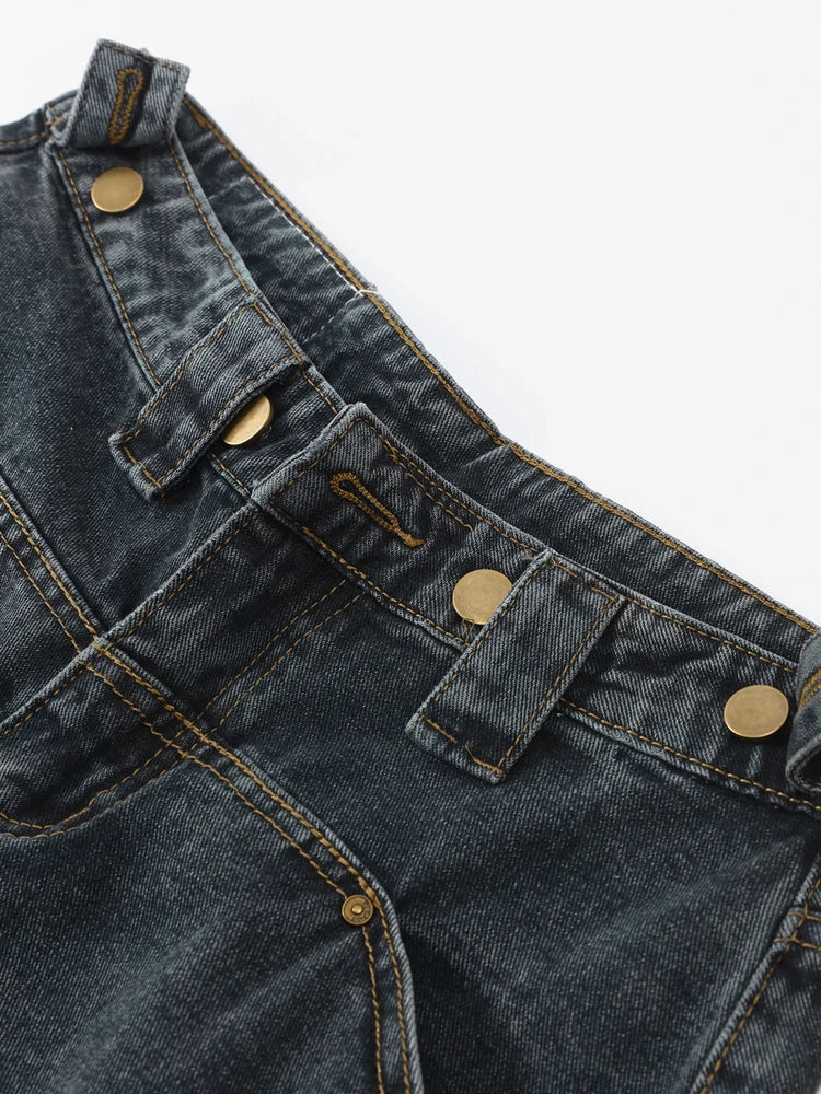 Multi-Pocket Cargo Jeans