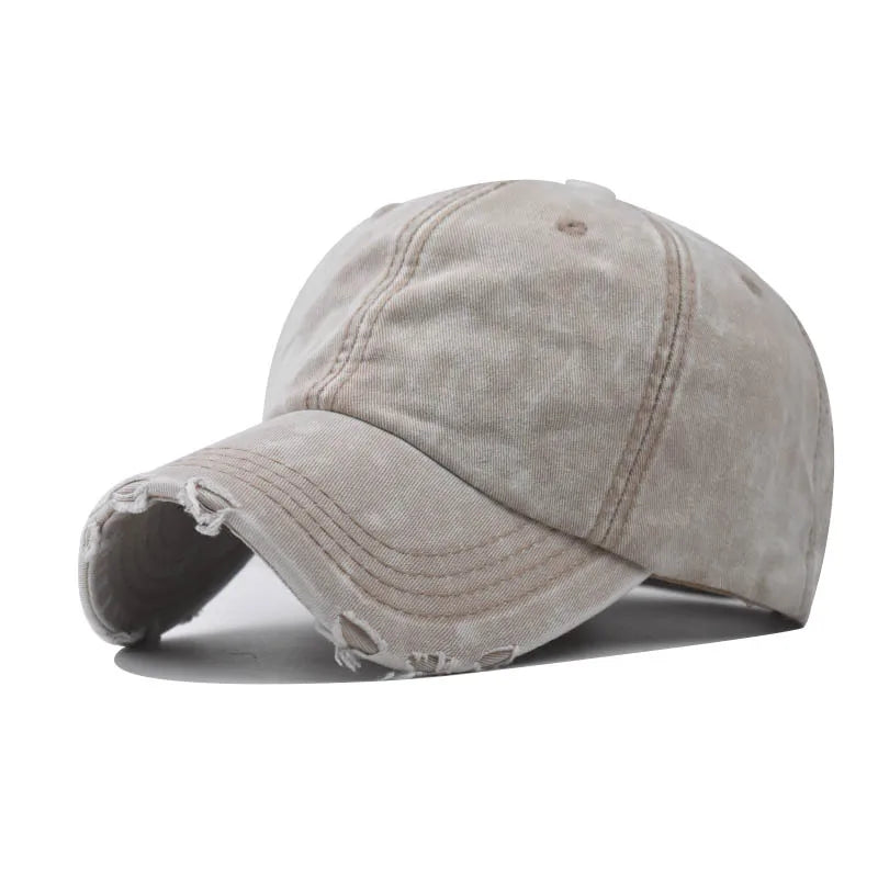 Cotton Disstresed Cap