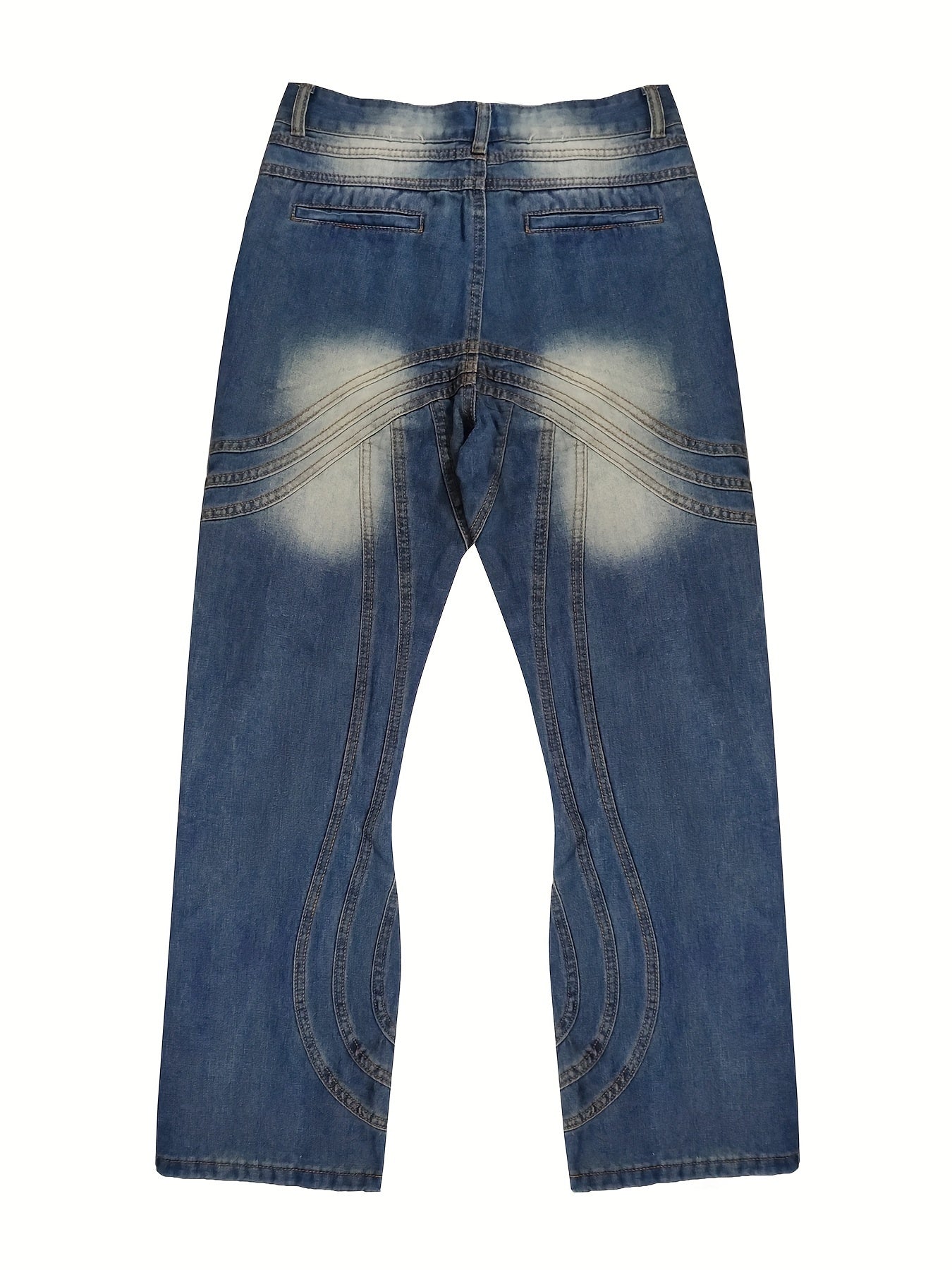 Unique Design Baggy Jeans