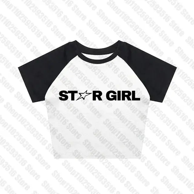 Aesthetic Star Girl Cropped Top