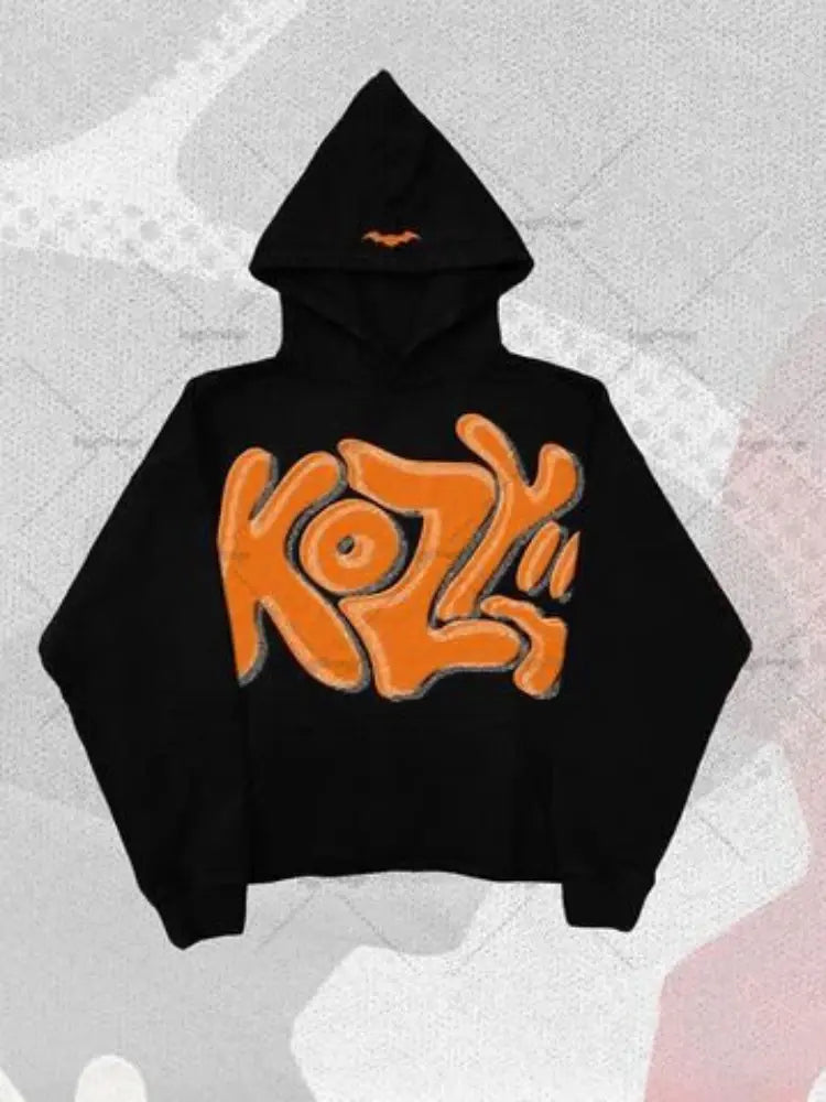 Streetwear Abstract Graphic Hoodie