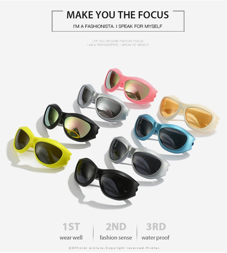 Unique Irregular Sunglasses