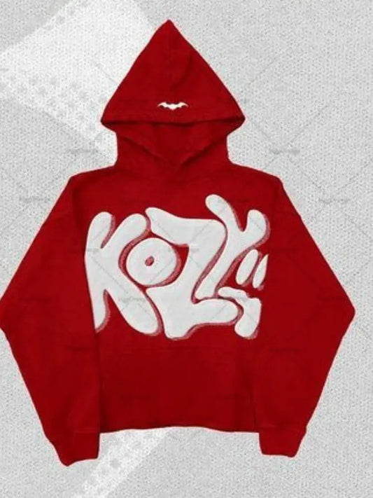 Streetwear Abstract Graphic Hoodie